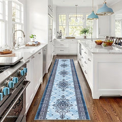 Extra Long Chinese Hallway Rug Nordic Shampoo Rug Machine Washable