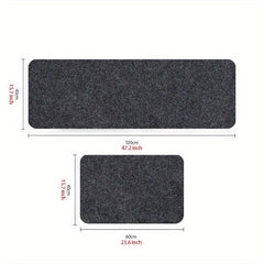 2pcs Anti Fatigue Kitchen Mat Set, Non-Slip Hallway Carpet, Absorbent Bath Mat