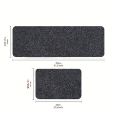 2pcs Anti Fatigue Kitchen Mat Set, Non-Slip Hallway Carpet, Absorbent Bath Mat