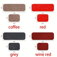 2pcs Anti Fatigue Kitchen Mat Set, Non-Slip Hallway Carpet, Absorbent Bath Mat