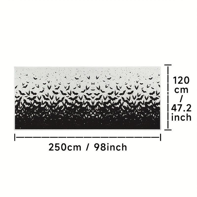 Thickened Halloween Kitchen Rugs And Bat Carpet Kitchen Floor Mat