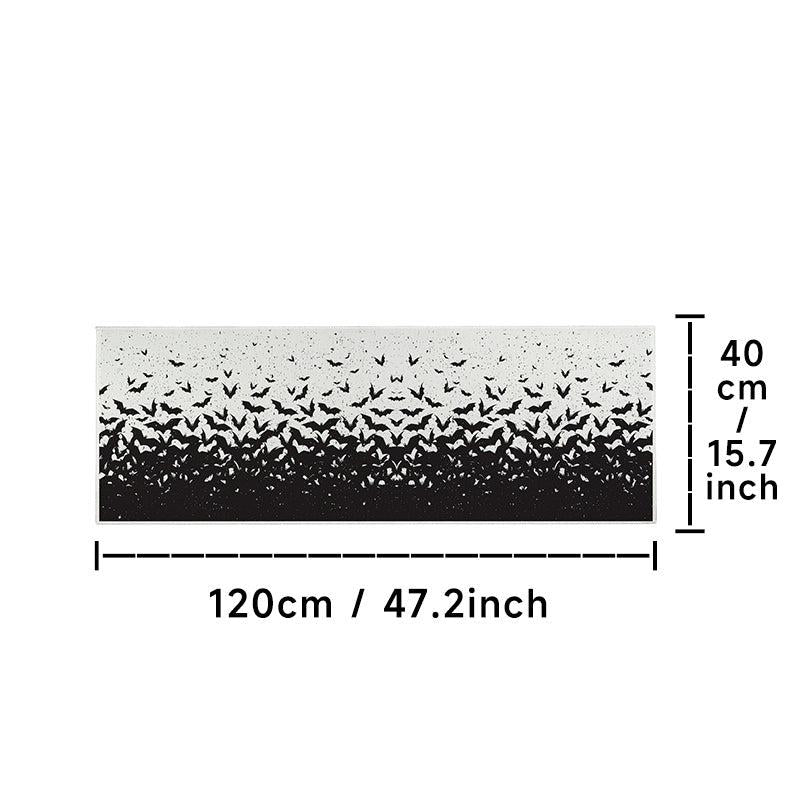 Thickened Halloween Kitchen Rugs And Bat Carpet Kitchen Floor Mat
