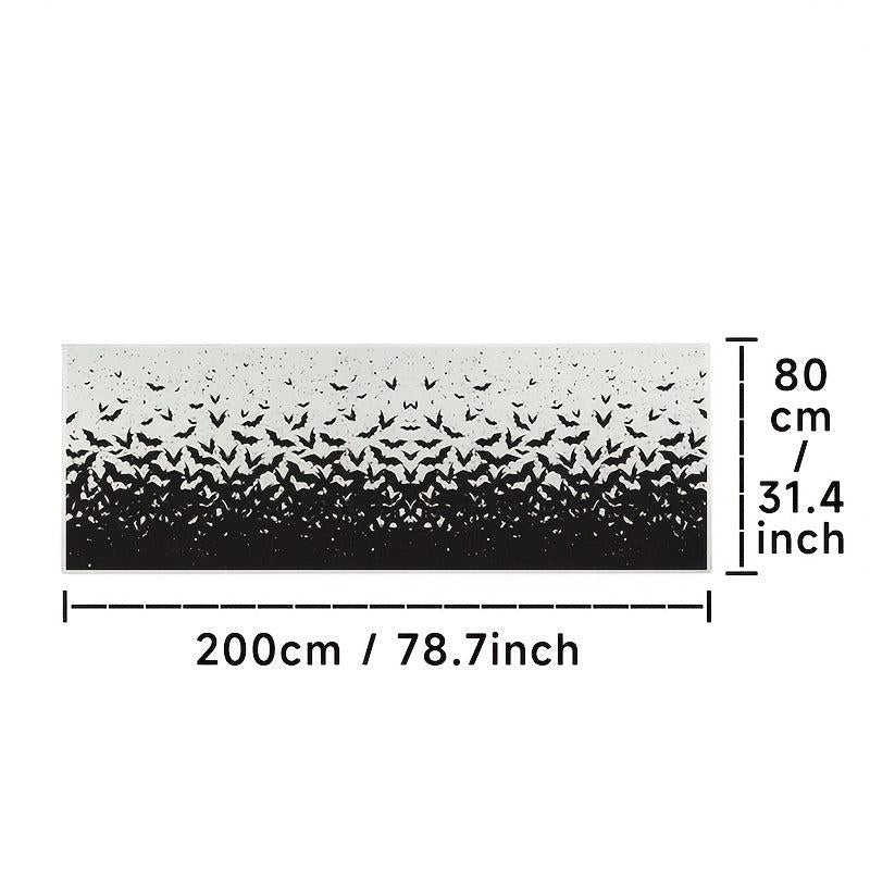 Thickened Halloween Kitchen Rugs And Bat Carpet Kitchen Floor Mat