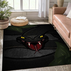 Snake Pattern Non-Slip Floor Mat for Home Decor