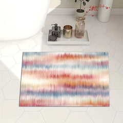 Absorbent Abstract Bath Rug Non-slip Mat