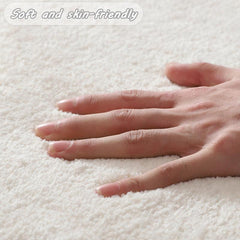 Thick Fluffy Gothic Carpet Evil Angel Rug Halloween Decor