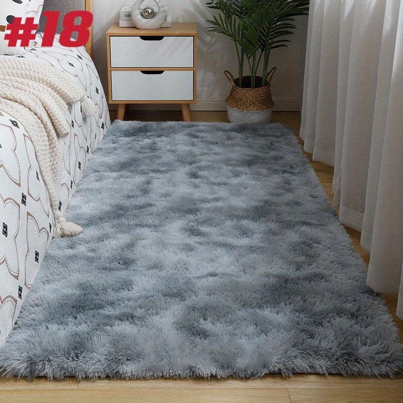 Soft Plush Tie Dyed Shag Area Rug