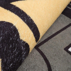 Cartoon Faux Cashmere Carpet Abstract Poker Rug