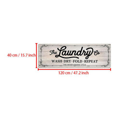 Letter Print Laundry Room Floor Mat Soft Waterproof Bath Rug