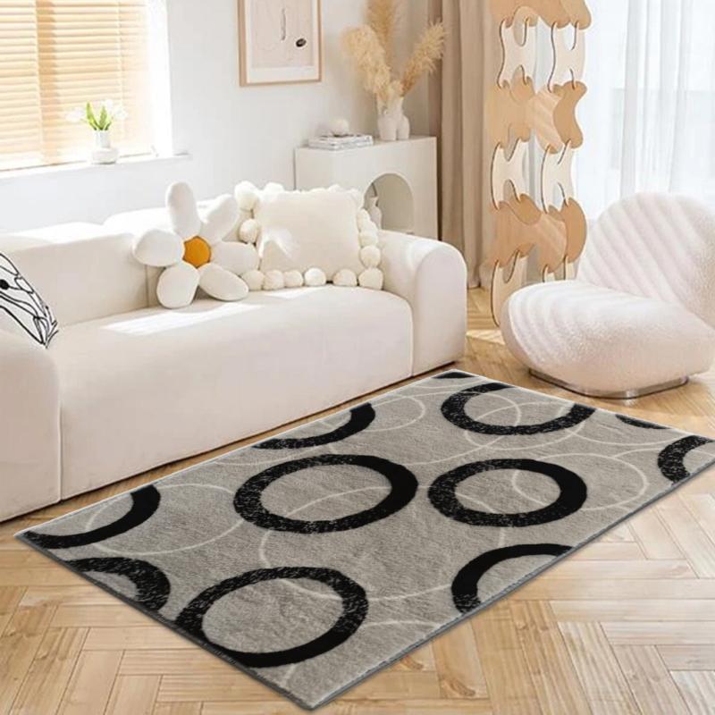 Printed Cashmere Carpet with Anti Slip