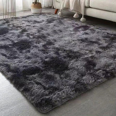 Teal Plush Shag Rug Soft Fluffy Area Carpet for Living Room Bedroom Nursery Dorm
