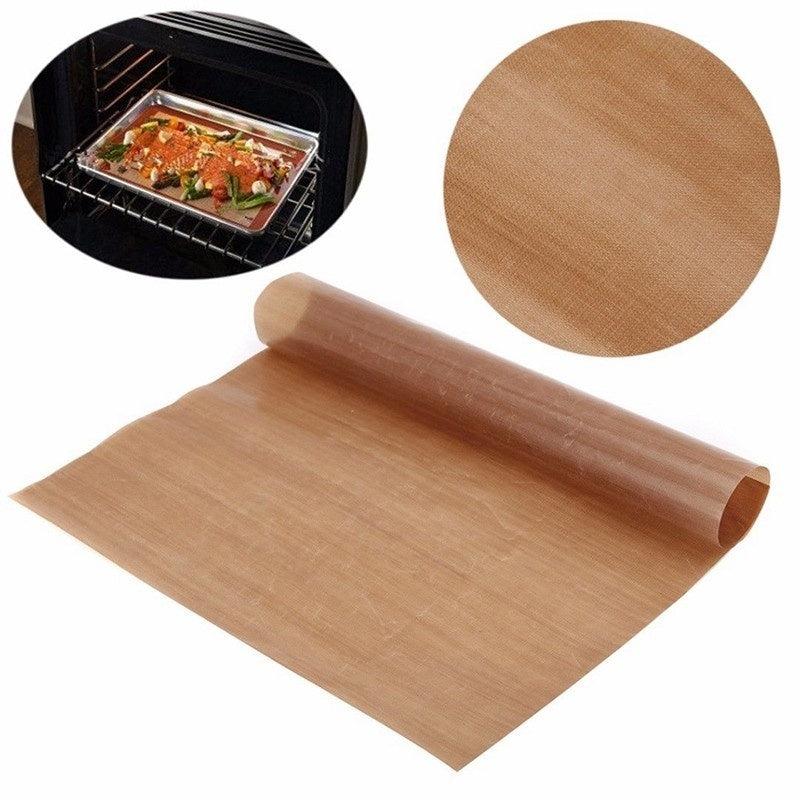 2pcs Reusable Baking Mat High Temperature Teflon Sheet Non-stick Pad