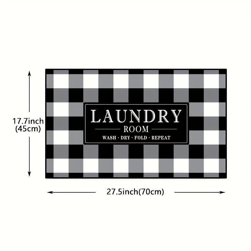 Rustic Rug Runner Non Slip Floor Mat Mudroom Laundromat Kitchen Bathroom