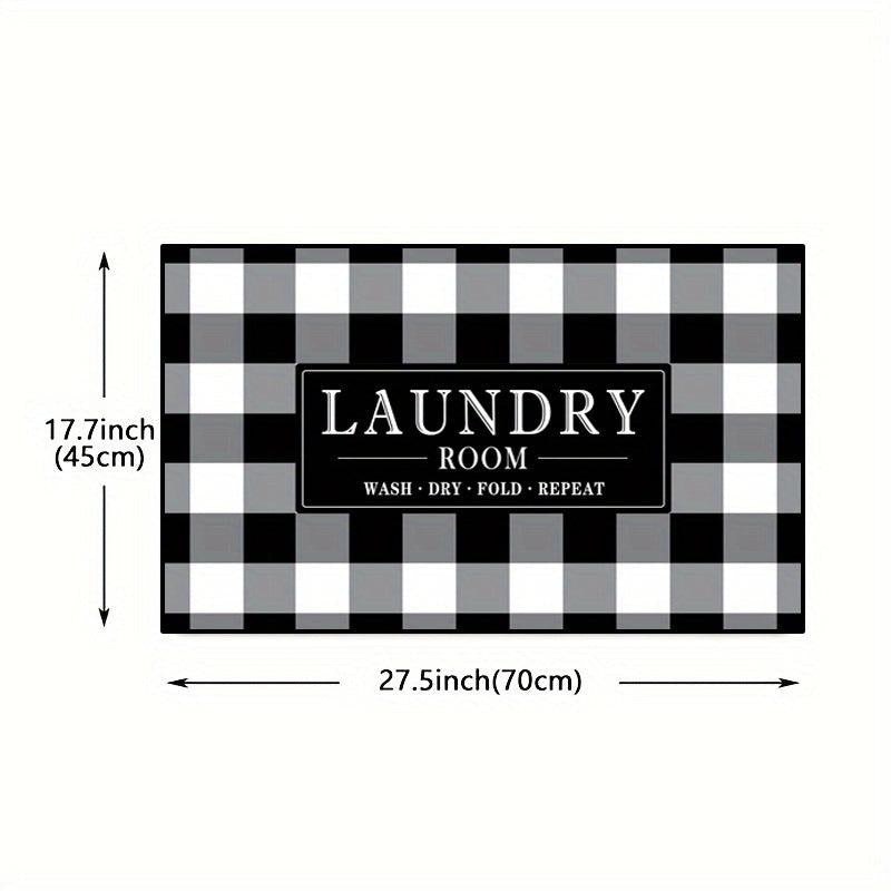 Rustic Rug Runner Non Slip Floor Mat Mudroom Laundromat Kitchen Bathroom