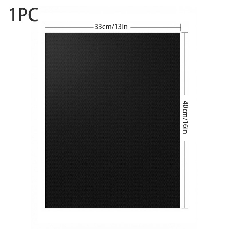 5pcs BBQ Grill Mat Heat Resistant Non-stick Baking Mats Easy to Clean