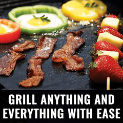 5pcs BBQ Grill Mat Heat Resistant Non-stick Baking Mats Easy to Clean