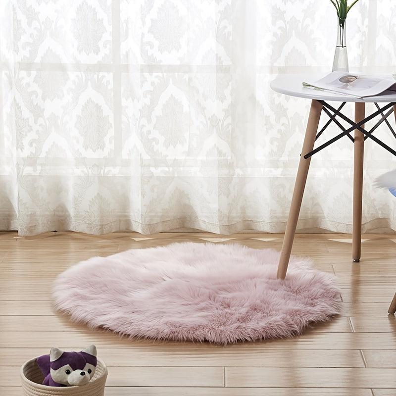 Shaggy Rug Fluffy Floor Mat Plush Area Rug Soft Area Rug Mat