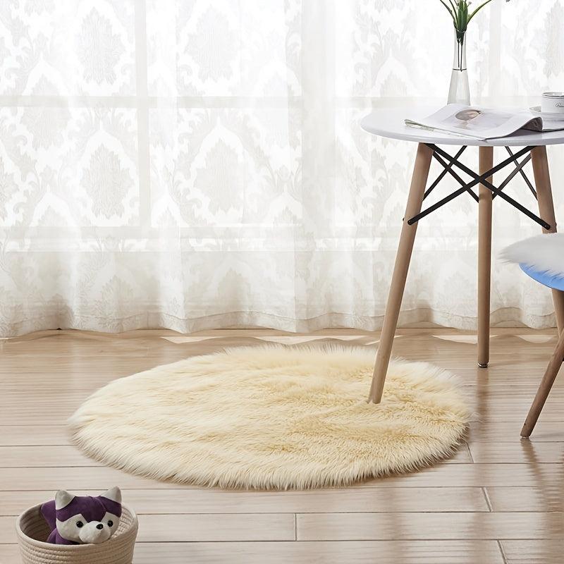 Shaggy Rug Fluffy Floor Mat Plush Area Rug Soft Area Rug Mat