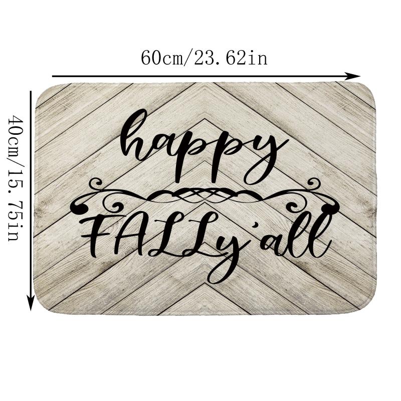Sketch Print Bath Mat No Silp Halloween Decorative Washable Cover Floor Rug
