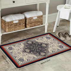 Boho Vintage Area Rug Persian Kitchen Mat Soft Faux Sheepskin Floor Mat