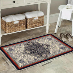 Boho Vintage Area Rug Persian Kitchen Mat Soft Faux Sheepskin Floor Mat