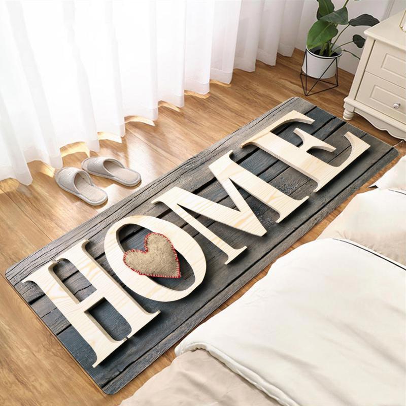 Anti Fatigue Kitchen Mat Polyester Carpet Absorbent Bath Mat