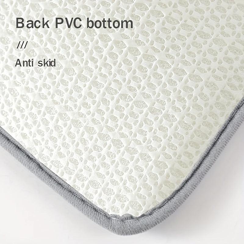 Quick Dry Bath Mat Water Absorbent Soft Carpet