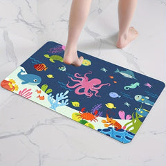 Quick Dry Bath Mat Water Absorbent Soft Carpet