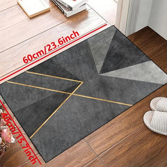 Modern Geometric Area Rug Non-slip Resistant Waterproof Carpet for Living Room