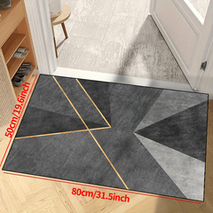 Modern Geometric Area Rug Non-slip Resistant Waterproof Carpet for Living Room