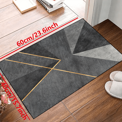 Modern Geometric Area Rug Non-slip Resistant Waterproof Carpet for Living Room