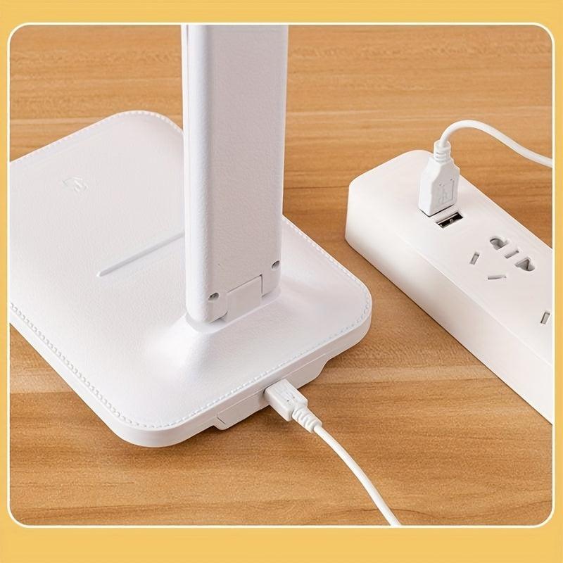 LED Desk Lamp Eye Protection Dimmable USB Touch Control