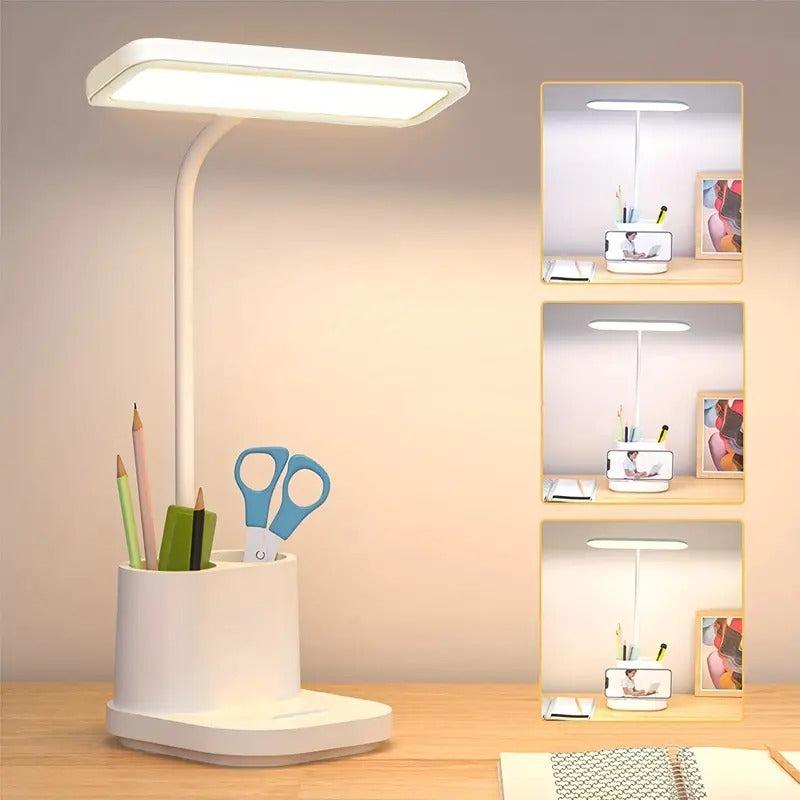 USB Touch Control LED Desk Lamp Rechargeable Operated Desk Lamp