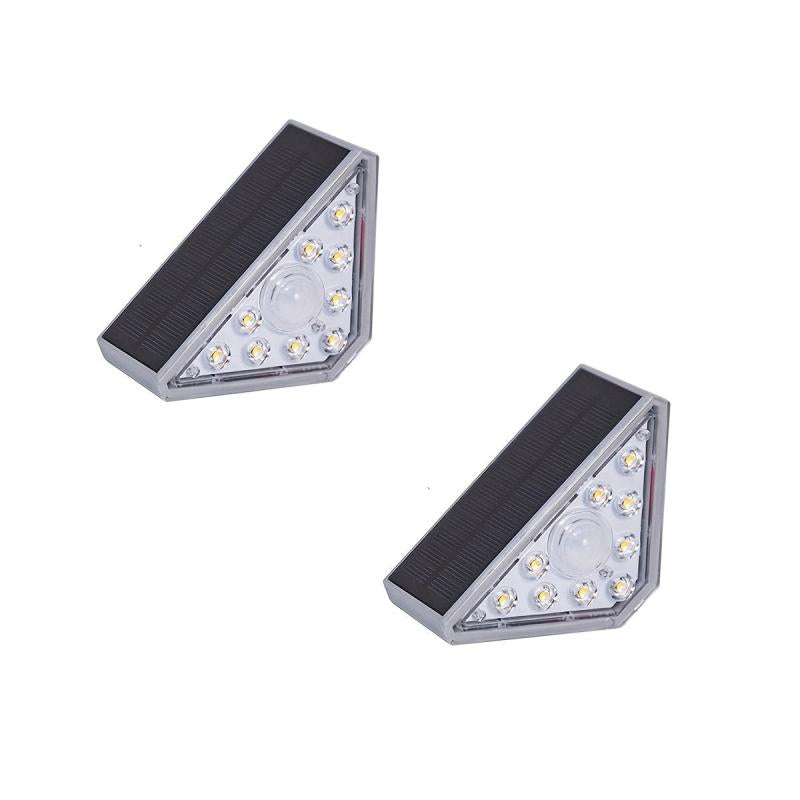 1pc Solar Step Light 800MAH Bright Outdoor Landscape Light