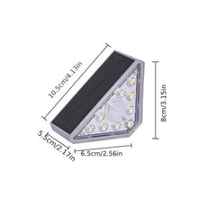 1pc Solar Step Light 800MAH Bright Outdoor Landscape Light