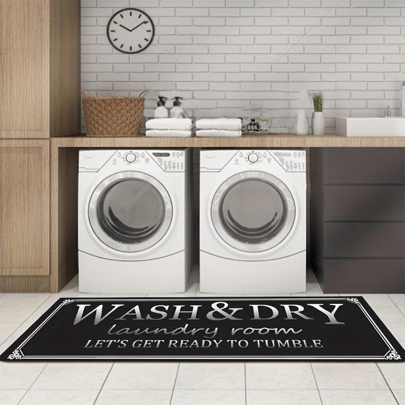 Quick Dry Diatom Mud Laundry Rug Non Slip Absorbent Anti Fatigue