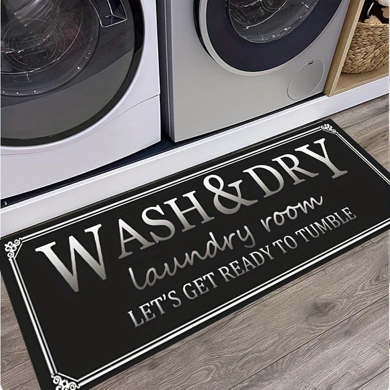 Quick Dry Diatom Mud Laundry Rug Non Slip Absorbent Anti Fatigue