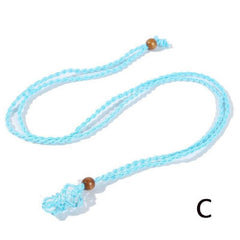 Vintage Crystal Stone Pendant Necklace