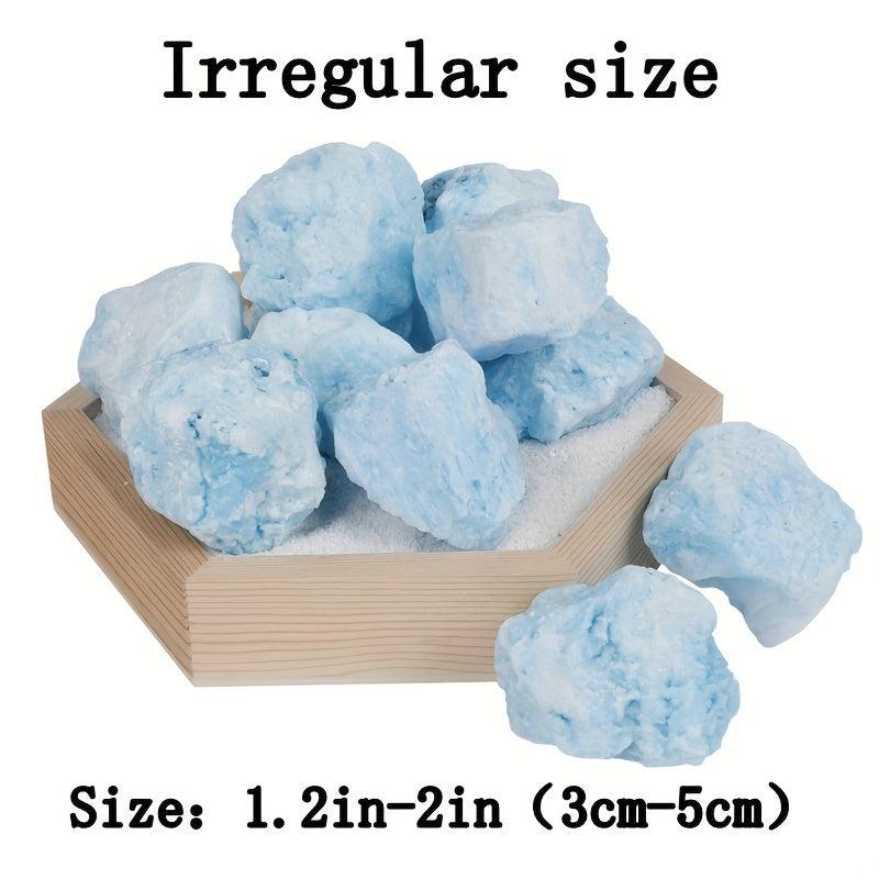 1pc Natural Calcite Raw Stones Crystal Healing Home Decor