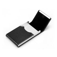 Multifunction PU Leather Cigarette Case Storage Box For Men