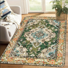 Vintage Bohemian Sponge Floor Mat Kitchen Rug Absorbent Bath Mat