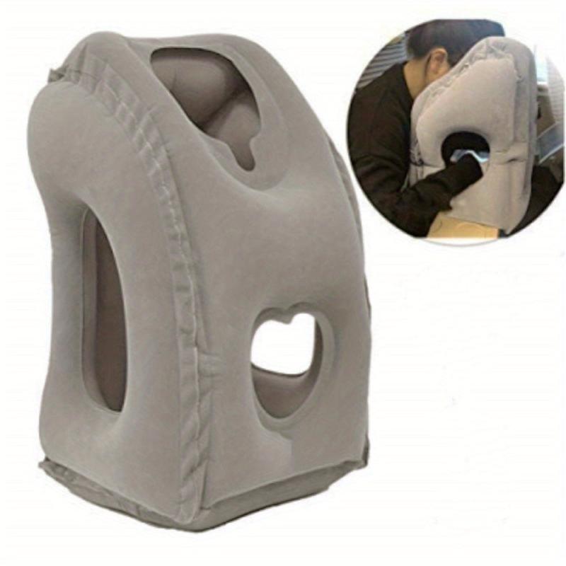 Inflatable Travel Pillow for Neck & Lumbar Support Reduces Pain & Improves Sleep