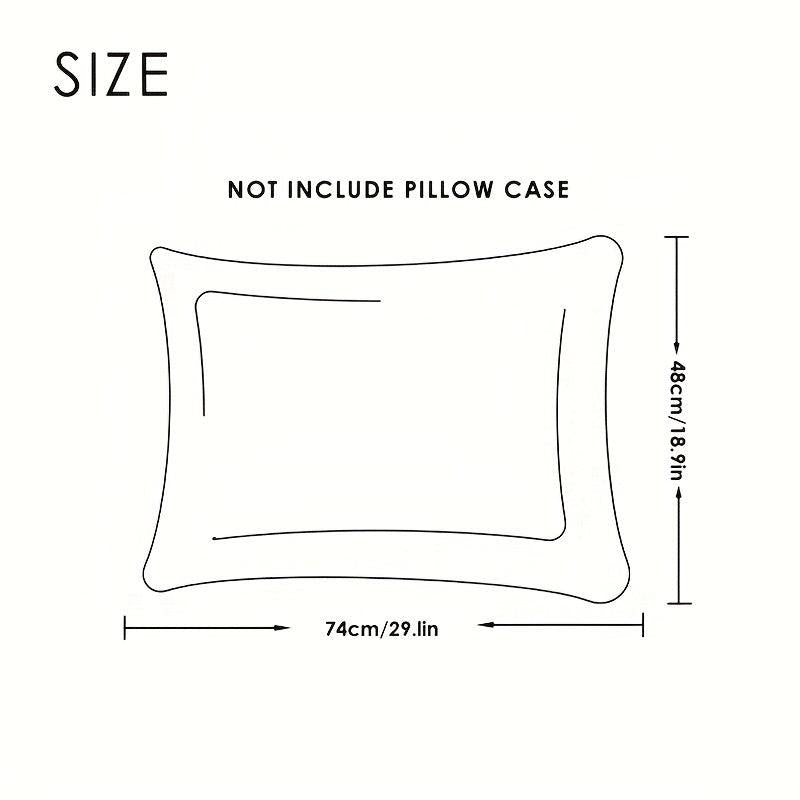 2pcs Crown 3D Neck Pillow Soft Washable Skin Friendly