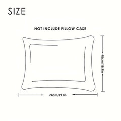 2pcs Crown 3D Neck Pillow Soft Washable Skin Friendly