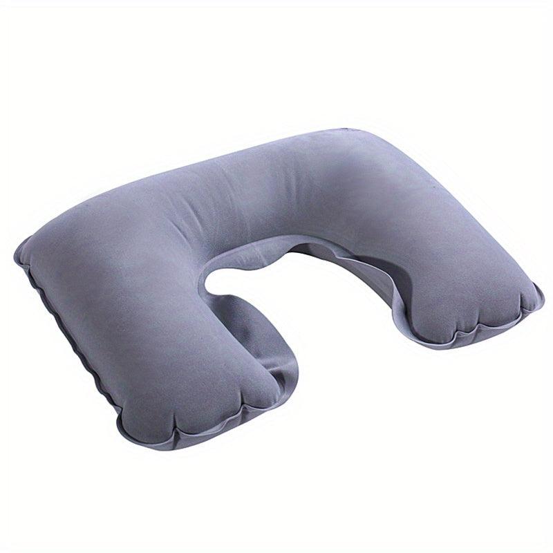 Inflatable U Shaped Pillow Neck Support for Travel