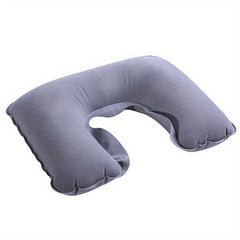 Inflatable U Shaped Pillow Neck Support for Travel