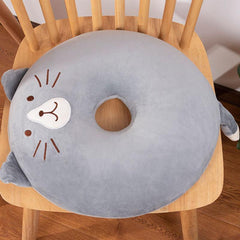 Memory Foam Cat Pattern Cushion for Home Office Car