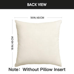 Peacock Feather Decorative Pillow Covers 45x45 cm