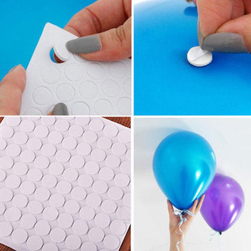 100pcs Balloon Attachment Glue Dot Stick Ceiling Wall Stickers