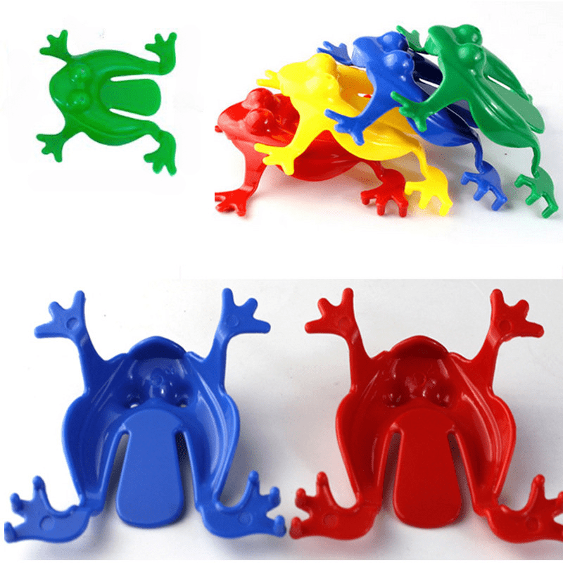 20pcs Jumping Frog Bounce Fidget Toys for Kids Assorted Stress Reliever Gift